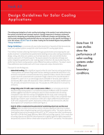 Task 65: Design Guidelines for Solar Cooling Applications