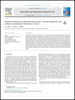 Sorption based long-term thermal energy storage – Process classification and analysis of performance limitations: A review