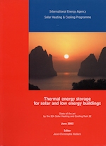 Thermal Energy Storage for Solar and Low Energy Buildings - State of the Art